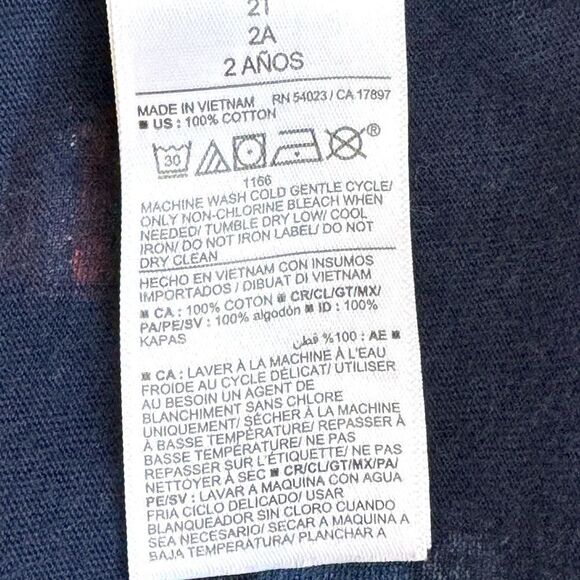 Old Navy Girls Toddler Kids Sleeveless Popsicle Print Cotton Graphic Tee. 2. 2T. - Picture 5 of 5